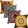 4er Set Dekorativ Kissenbezug Mandala Muster 45 x 45cm Sofa Produktbild-Vorschau 7