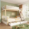 Letto a castello Merax, dimensioni 90x200 e 140x200, con Anteprima dell’immagine prodotto 1