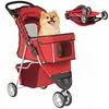 PawHut Hundewagen Faltbar Hundebuggy bis 10kg mit Produktbild-Vorschau 1