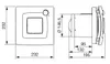 Stille Badventilator Dual 300 Ø150mm Produktbild-Vorschau 17