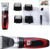 A collection of pet grooming tools including a clipper and attachments, laid out on a white background. Produktbild-Vorschau