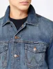 Wrangler Herren Classic Jeansjacke Jacket Mid Stone, Produktbild-Vorschau 9