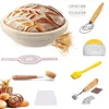 10-teiliges Gärkörbchen Brot Set 23 cm, Komplettset Produktbild-Vorschau 1
