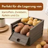 Kartoffel Aufbewahrungsbox Küche Zwiebel Aufbewahrung Produktbild-Vorschau 6