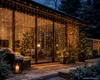 Vorhangleuchten LED außen transparent 2 Meter Produktbild-Vorschau 3