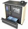 Houtfornuis met oven Verso CS Plus Inox 7,7 kW – stalen Productafbeelding-voorbeeld 3