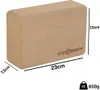 Yoga Block aus Kork, 2er Set, extra hart, 23x15x7,5 cm für Produktbild-Vorschau 2