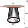 Runder Esstisch (80×80×76cm), Küchentisch,, Runder Produktbild-Vorschau 2