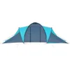 vidaXL Campingzelt 6 Personen Blau und Hellblau Produktbild-Vorschau 4