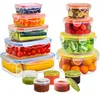 Lot YASHE de 14 boîtes alimentaires, 28 pièces, 10,94 L Voir les images du produit 1