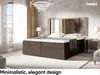 MEBLINI Boxspringbett mit Bettkasten - Gepolstert Produktbild-Vorschau 4