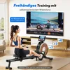 MERACH magnetisches Rudergerät – 16 Stufen Widerstand, Produktbild-Vorschau 4