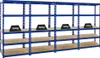 Mega Deal | 4x Schwerlastregal Tiger | HxBxT 180x90x60 cm | Produktbild-Vorschau 1