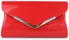 Clutch Abendtasche Damen in Rot Produktbild-Vorschau 2