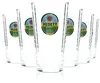 6x Vedett Bier Glas 0,33l Becher "Extra" Relief Gläser Beer Produktbild-Vorschau 1