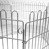 Freilaufgehege Welpenauslauf Welpengitter 8x 80x75 cm Produktbild-Vorschau 4