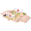 Bigjigs Rail Dřevěné autodráhy železniční přejezd s Náhled obrázku produktu 1