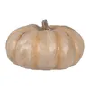 Clayre & Eef Dekoration Kürbis Ø 22x13 cm Beige Polyresin Produktbild-Vorschau 2