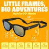 Babysunnies Schwarze Polarisierte Baby-Sonnenbrille mit Produktbild-Vorschau 2