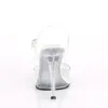GALA-08MG Damen Sandale von Fabulicious, Transparent EU 38, Produktbild-Vorschau 4