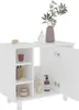 vidaXL Armadietto da bagno bianco 60x32x53,5 cm Materiale a Anteprima dell’immagine prodotto 4