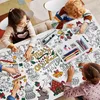 Kleurplaat tafelkleed Kerstmis, 183 x 86 cm, knutselposter, Productafbeelding-voorbeeld 5