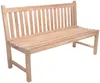 Teak Gartenbank SOLO 3-Sitzer 150 cm ohne Armlehne Produktbild-Vorschau
