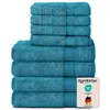 Komfortec 8er Handtuch Set aus 100% Baumwolle, 4 Badetücher Produktbild-Vorschau 1