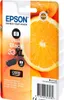 Packaging for an Epson ink cartridge with an image of oranges. Produktbild-Vorschau
