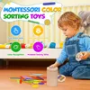 Montessori Spielzeug ab 1 Jahr, 3-in-1 Montessori Spielzeug Produktbild-Vorschau 3