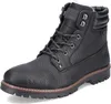 Rieker Schnürstiefel - Tiefschwarz Glattleder Größe: 45 Produktbild-Vorschau 11