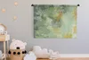 MuchoWow® Wandteppich Wandbehang Ölgemälde grün 150x112 cm Produktbild-Vorschau 3