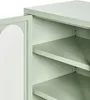 BELIANI Sideboard Mintgrün Stahl Halbhoch Schmal mit Griff Produktbild-Vorschau 8