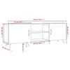 [Home] TV-Schrank Weiß 150x30x50 cm Holzwerkstoff , Neue Produktbild-Vorschau 11