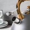 Indukční konvice 2,5 l žlábková konvice z nerezové oceli Náhled obrázku produktu 3