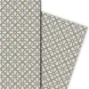 Edles Jugendstil Geschenkpapier Set mit grafischem Blüten Produktbild-Vorschau 2