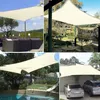 Tenda da sole impermeabile, 5x7 metri, color crema, con Anteprima dell’immagine prodotto 4