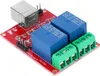 przełącznik sterujący USB 5 V 2-kanałowy moduł Podgląd zdjęcia produktu 3