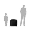 Green Bean Sitzhocker "Cube" 40x40x40cm mit EPS Perlen Produktbild-Vorschau 9