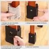 4 Stück Möbelerhöhung 5cm, Verstellbarer Möbelerhöhung für Produktbild-Vorschau 6