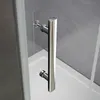 B:100xT:100x197cm 180°Falttür Nano+ESG Glas Eckeinstieg Produktbild-Vorschau 7