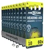 ANSMANN Hörgerätebatterien Typ 10 gelb P10 PR70 ZL4, 60 Produktbild-Vorschau 1