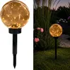 LUMILED Solar Gartenleuchte LED Kugel Rauchgrau 20cm Produktbild-Vorschau 1
