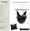 tectake® Hängesessel Malika inkl. Tragetasche, ca. 100 x Produktbild-Vorschau 5