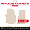 DURBAN Beige Velours-Fußmatten-Set für Mercedes Crafter II Produktbild-Vorschau 17