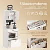 SoBuy Sedáková skriňa na topánky Úložný nábytok s dverami Náhľad obrázku produktu 7