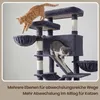 FEANDREA Kratzbaum XXL für Große Katzen mit 7 Ruhezonen und Produktbild-Vorschau 5