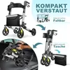 KESSER® Rollator Aluminium faltbar, höhenverstellbar & bis Produktbild-Vorschau 9