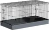 PawHut Kleintierkäfig mit Laufstall, Kleintierstall mit Produktbild-Vorschau 1