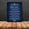 Zuhause ist da... Metallschild XXL Schild Blechschild Produktbild-Vorschau 4
